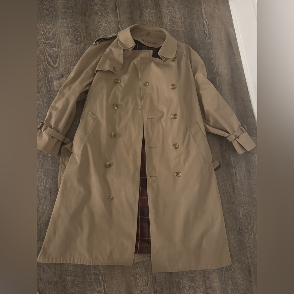Classic Tan Trench Coat